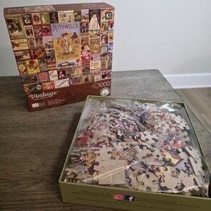 Vintage Chocolate Puzzle - 1000 Pieces